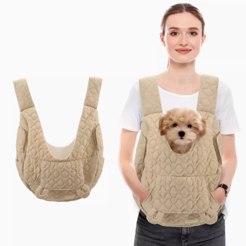 Forward Carry Wearable Pet Carrier