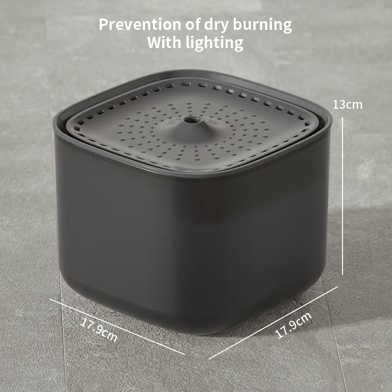 Large Capacity Pet Recirculating Water Fountain Dispenser Bowl