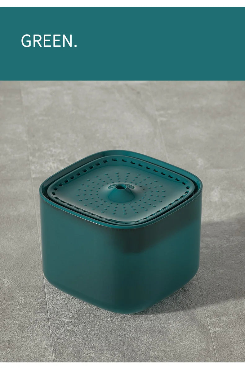 Large Capacity Pet Recirculating Water Fountain Dispenser Bowl