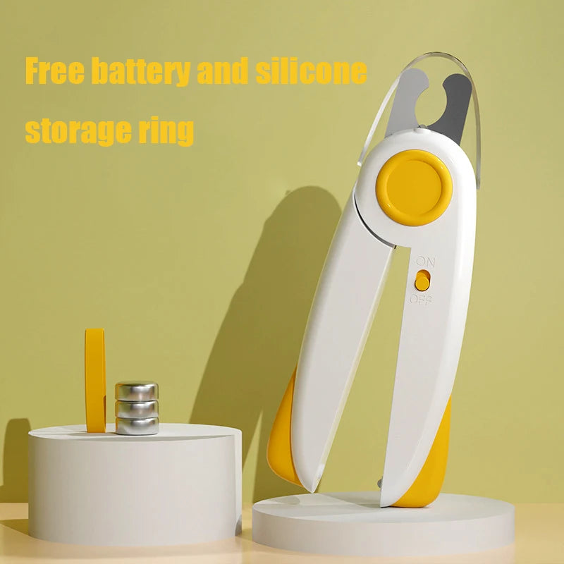 Illuminated LED Pet Nail Clippers