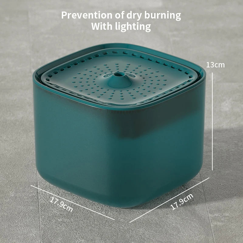 Large Capacity Pet Recirculating Water Fountain Dispenser Bowl