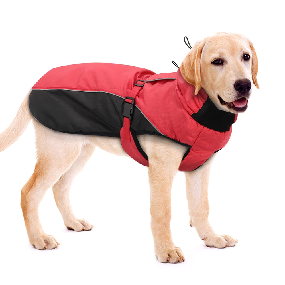 Waterproof Reflective Big Dog Wrap Coat