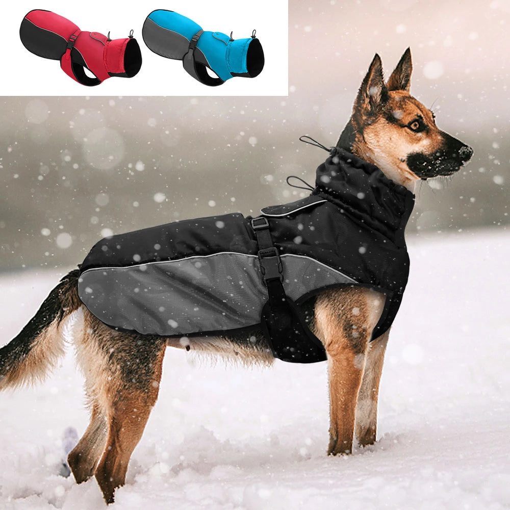 Waterproof Reflective Big Dog Wrap Coat