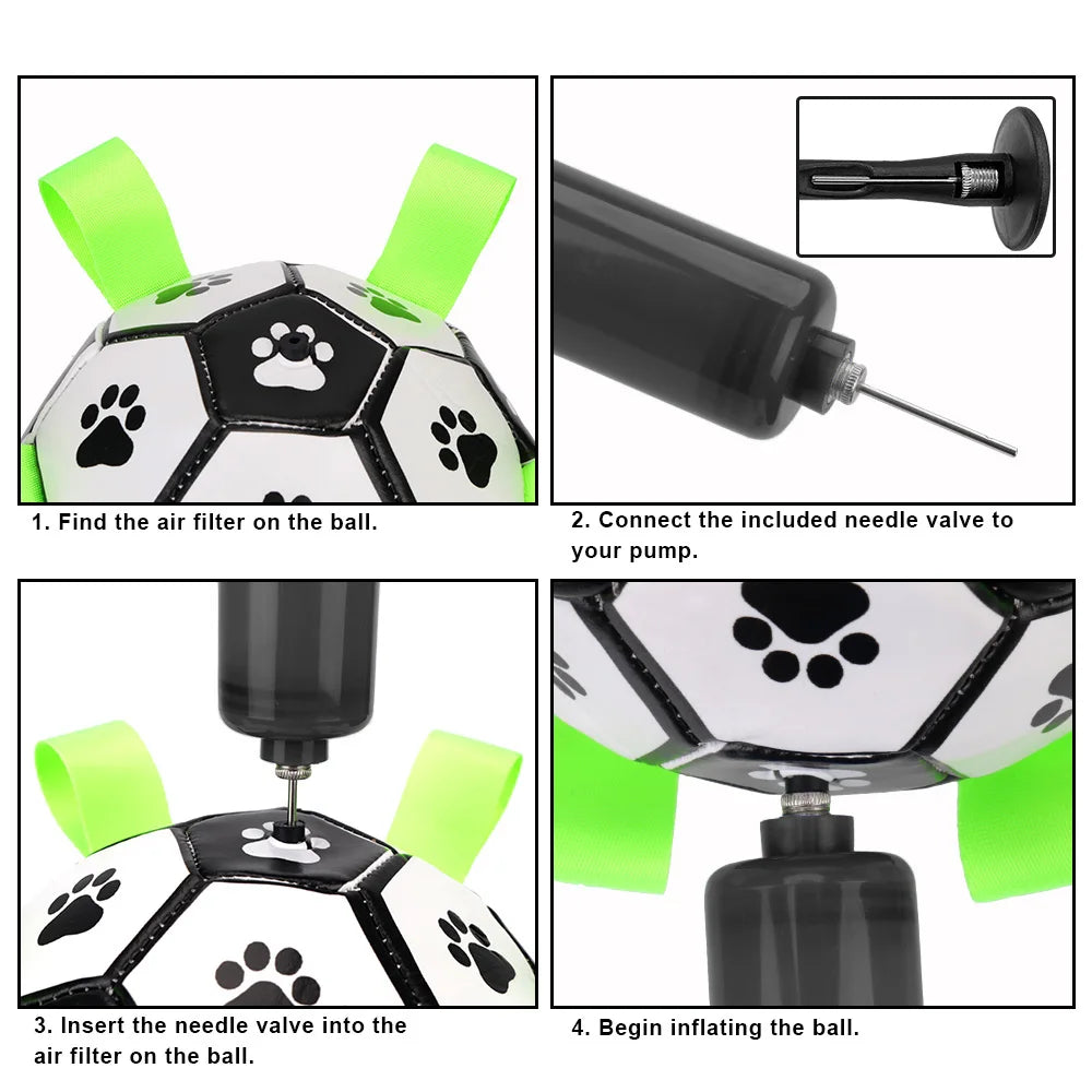 Easy Grab Pet Soccer Ball