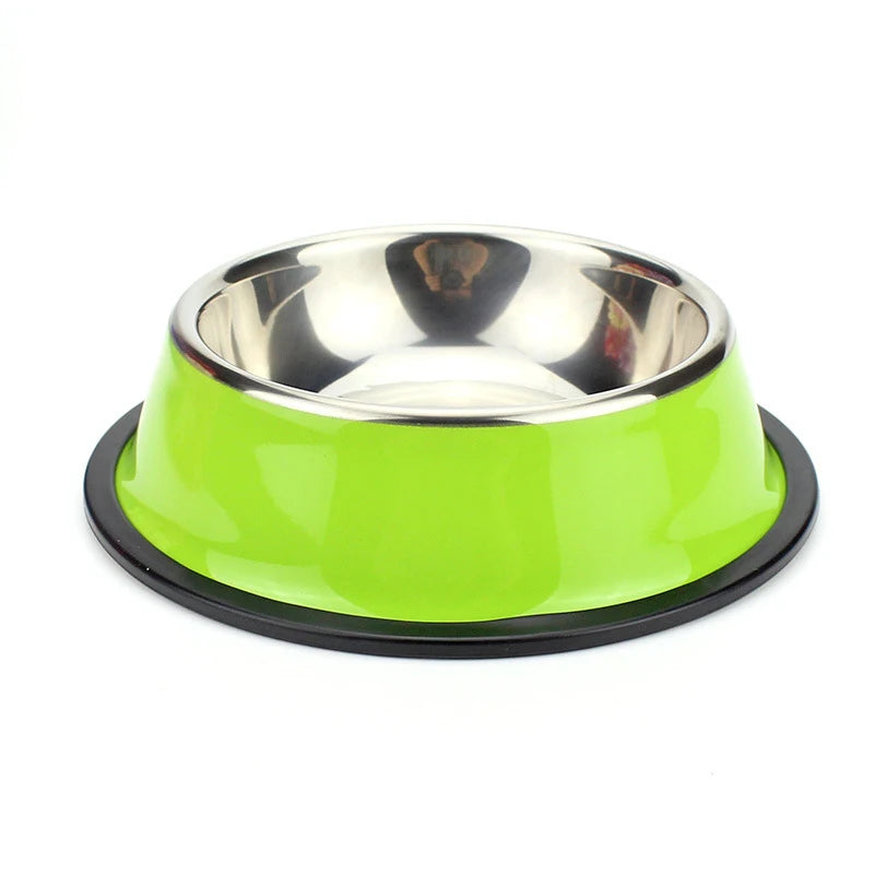 Stainless Steel Anti-Skid Pet Bowls