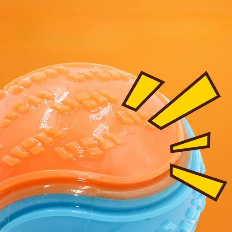 Bite Resistant Squeaky Teeth Cleaning Ball