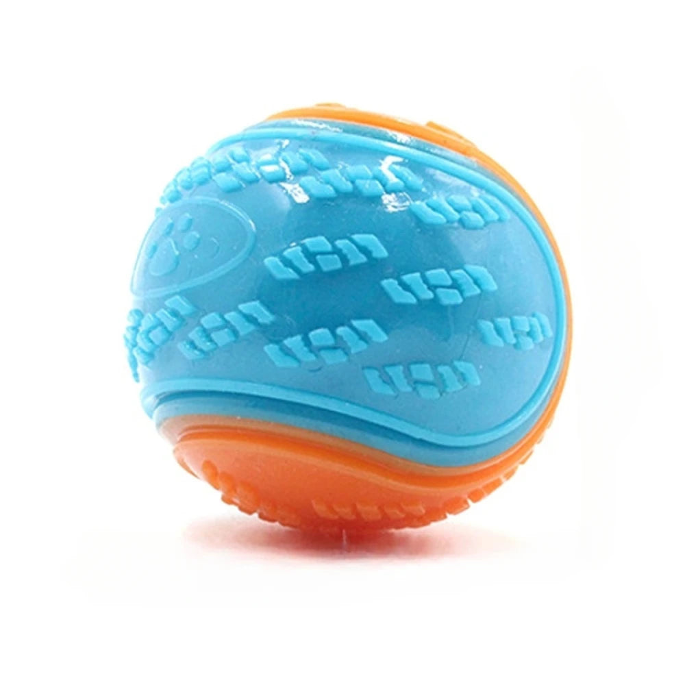 Bite Resistant Squeaky Teeth Cleaning Ball
