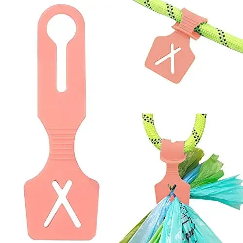 Hands-free Silicone Clip On Pet Poop Bag Holder