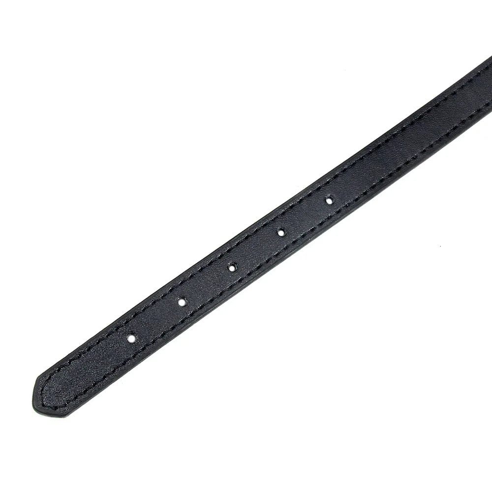 Classic Soft Leather Adjustable Pet Collars