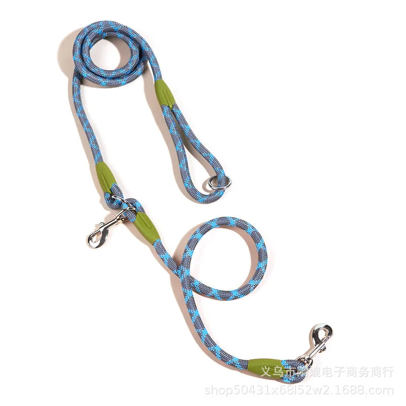 Hands Free Reflective Nylon Traction Walking Rope Leash
