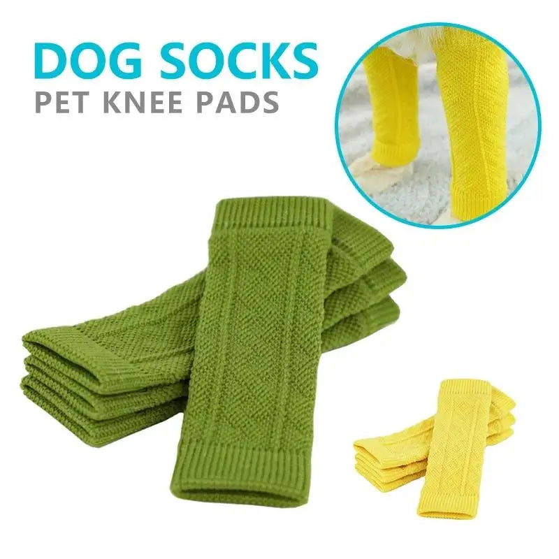 Pet Knit Leg Warmer Elbow Protection Warm Support Socks