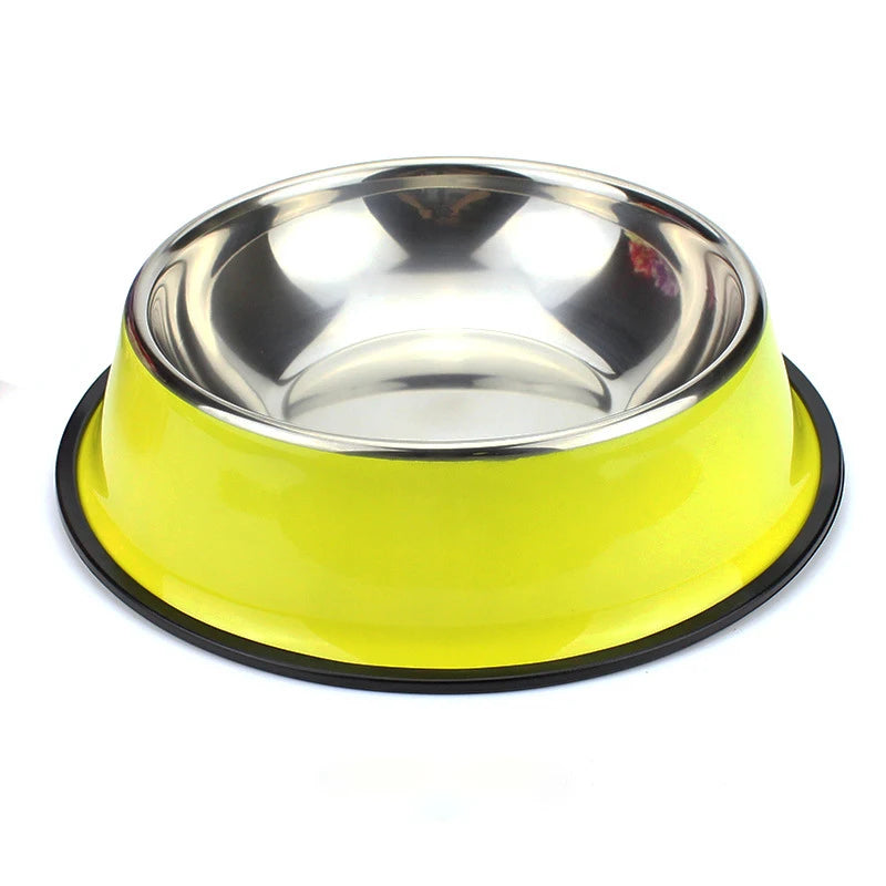 Stainless Steel Anti-Skid Pet Bowls