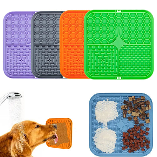 Silicone Pet Slow Feed Treat Lick Mat