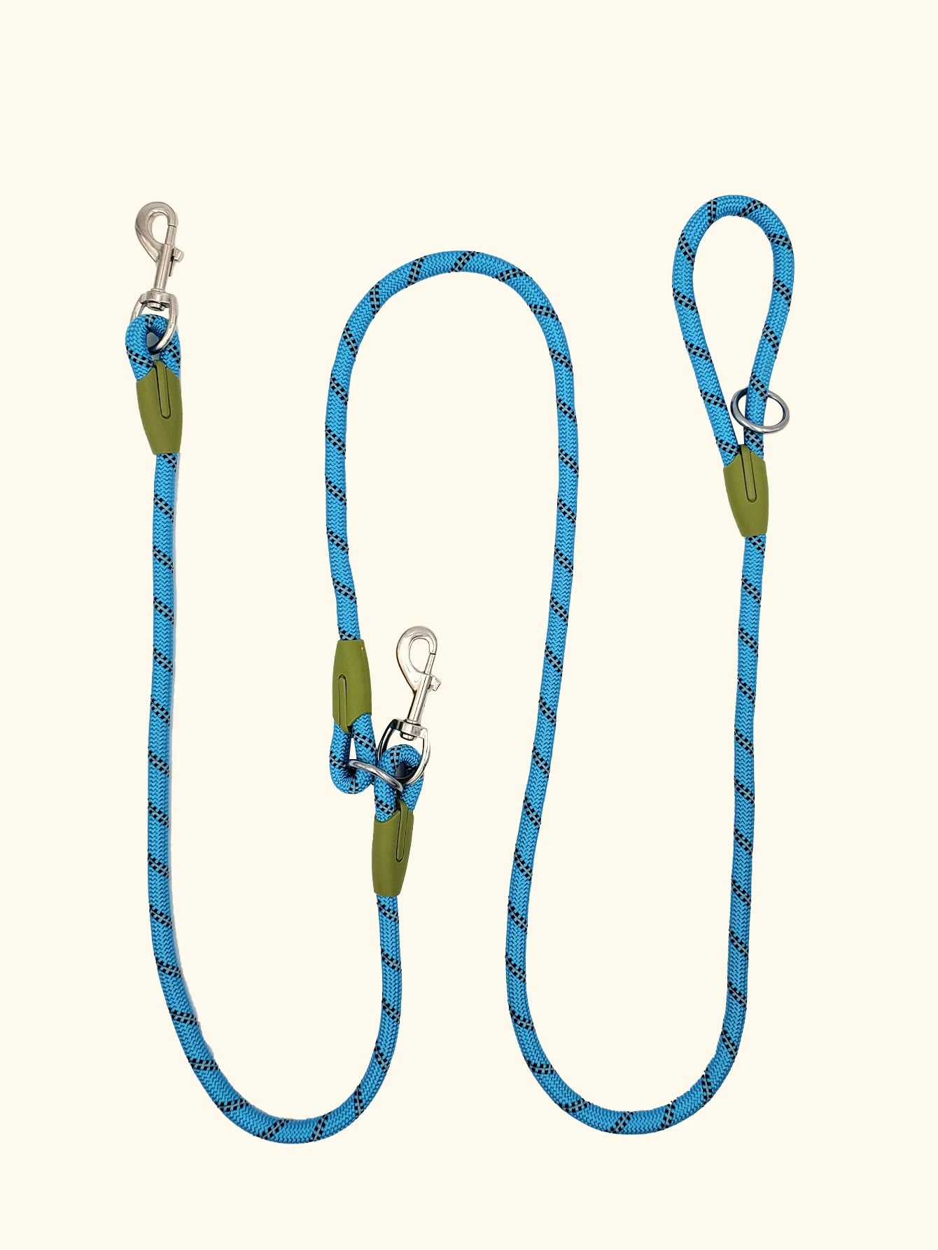 Hands Free Reflective Nylon Traction Walking Rope Leash