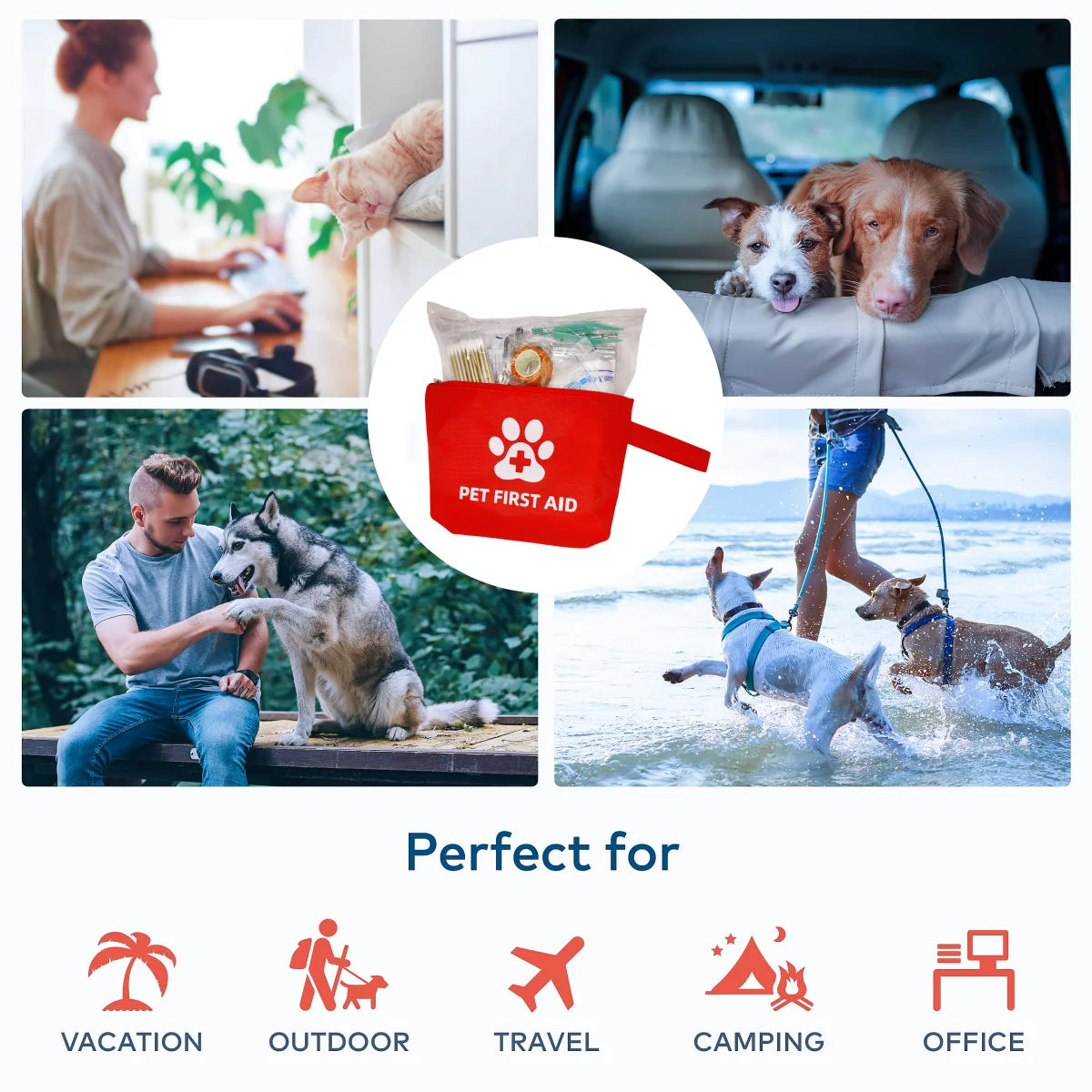 Pet Waterproof Travel Emergency Kit