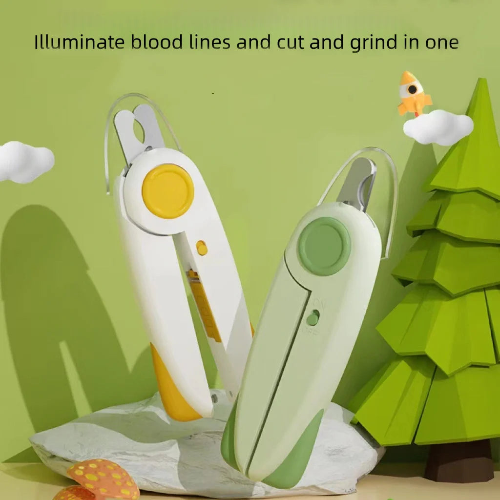 Illuminated LED Pet Nail Clippers